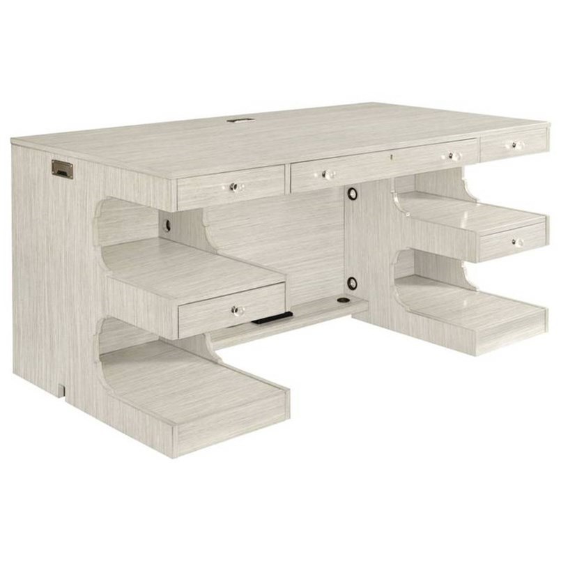 Stanley Furniture Latitude Writing Desk with Shelves on Back Find